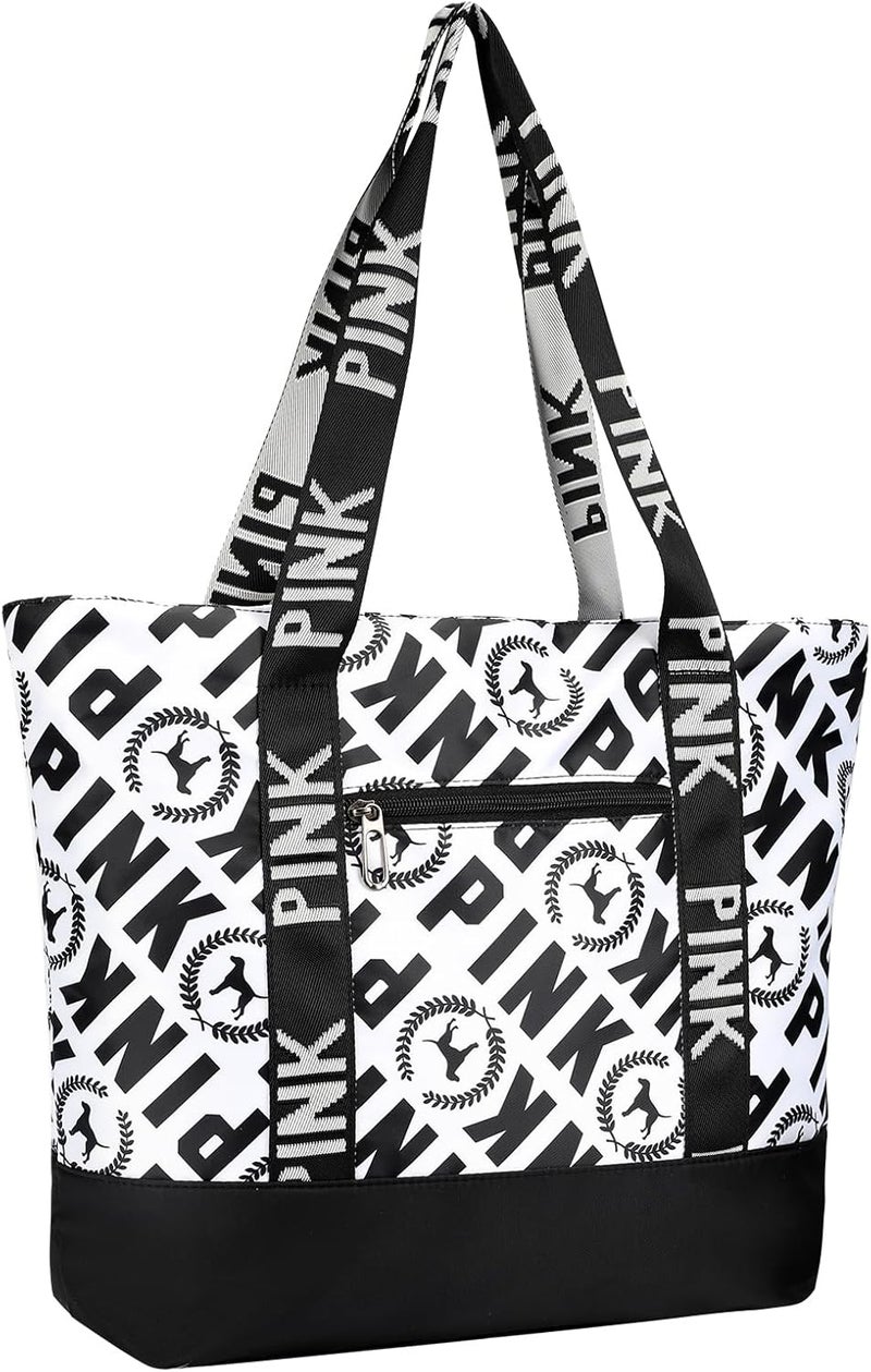 MOPERIL Travel Tote Bags for Women, Waterproof Beach Bag Spend the Night Bags for Women, Travel & Overnight Bag - Image 1